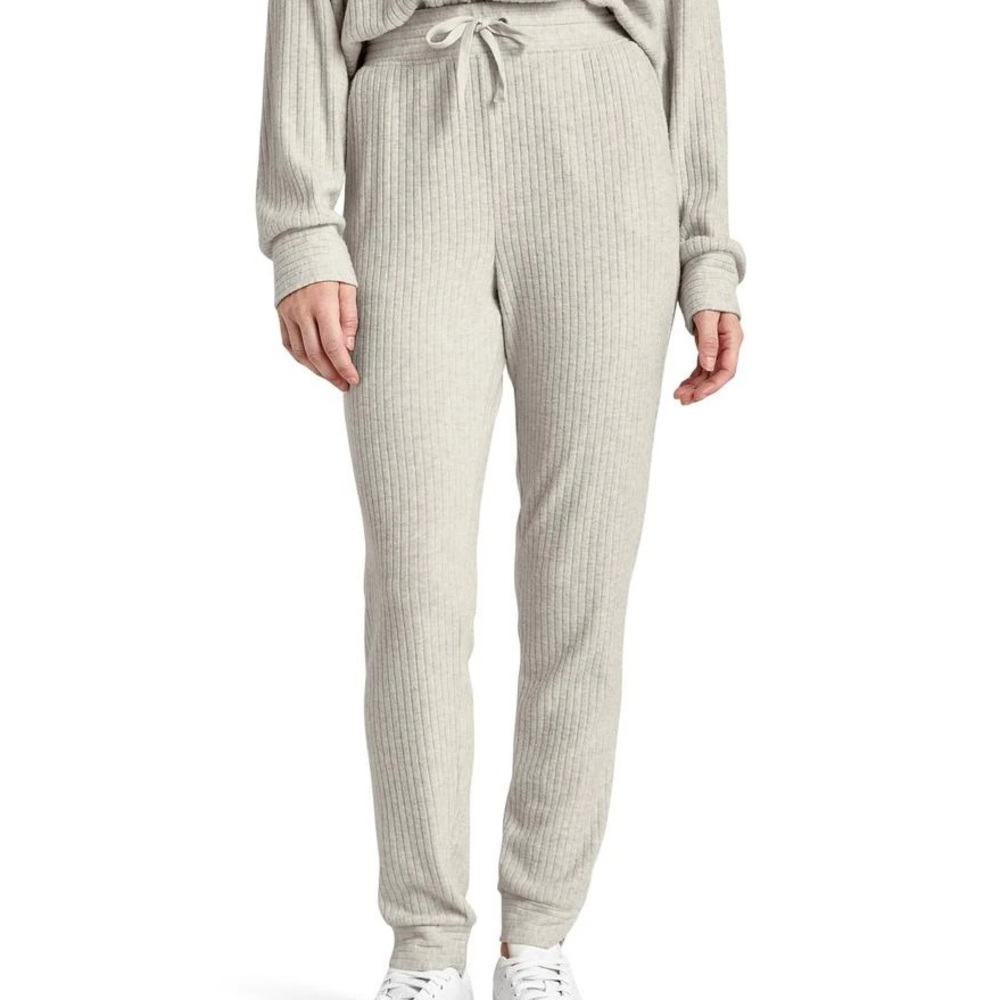 Splendid London Ribbed Jogger Heather Oat